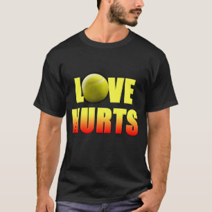 T-shirt Maux d'amour, tennis drôle