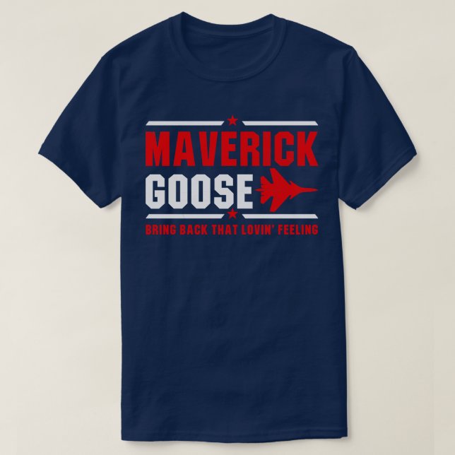 T-shirt Maverick Goose Dks (Design devant)