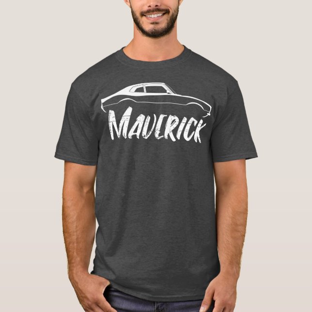 T-shirt Maverick Grabber American Muscle Car Classique (Devant)