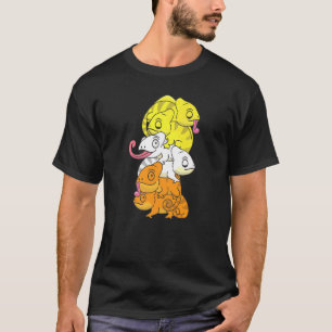 T-shirt Maverique Drapeau Genre Fierté Lgbtq Chameleon