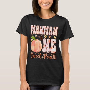 T-shirt Mawmaw d'une douce pêche fête d'anniversaire de fi