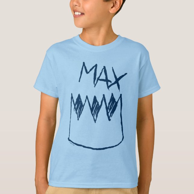 T-shirt Max & Crown Sketch (Devant)