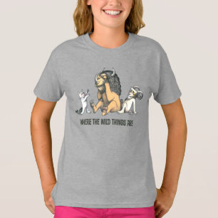 T-shirt Max et les bêtes sauvages jouant