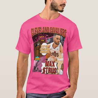 T-shirt Max Strus Basketball Art Cavaliers 1