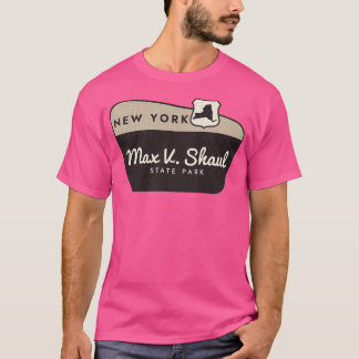 T-shirt Max V Shaul State Park Affiche de bienvenue New Yo