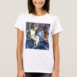 T-shirt Maxfield Parrish's Fair Princess et les Gnomes