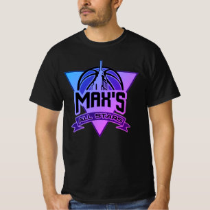 T-shirt Max's All Stars Midnight Gradient Nouveau logo T-S