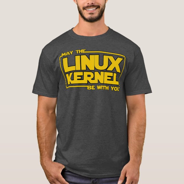 T-shirt May Linu Kernel programmeur devine python java (Devant)
