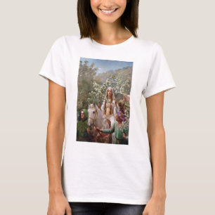 T-shirt Maying, la reine Guinevere, vers 1900, par John Co