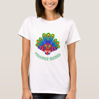 T-shirt Mayura raksha (Sri Lanka paon diable)    designT