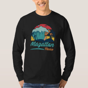 T-shirt Mazatlan Mexico Plage Summer Surf Sun Set Palm