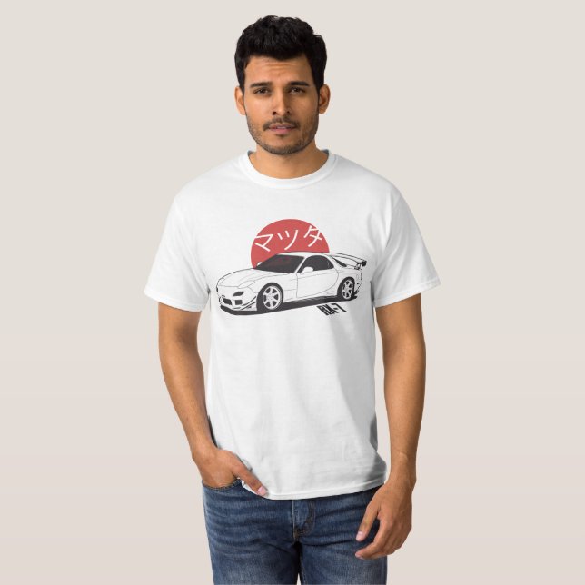 T-shirt Mazda RX7 - CarCorner (Devant entier)