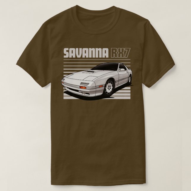 T-SHIRT MAZDA SAVANNA (Design devant)