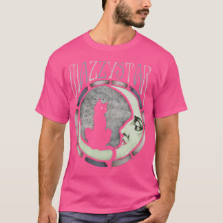 T-shirt Mazzy Star Lune Et Chat Vintage amis amis