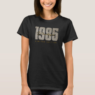 T-shirt Mb Vintage 1985 37 Ans 37e Anniversaire