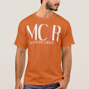 T-shirt Mc1R Seulement Pour Les Chosen Choisis Drôle Tête