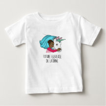 T-shirt MC „Future éleveuse des Einhorns "