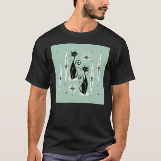T-shirt MC Meow Retro Chats atomiques sur la Monnaie Vinta