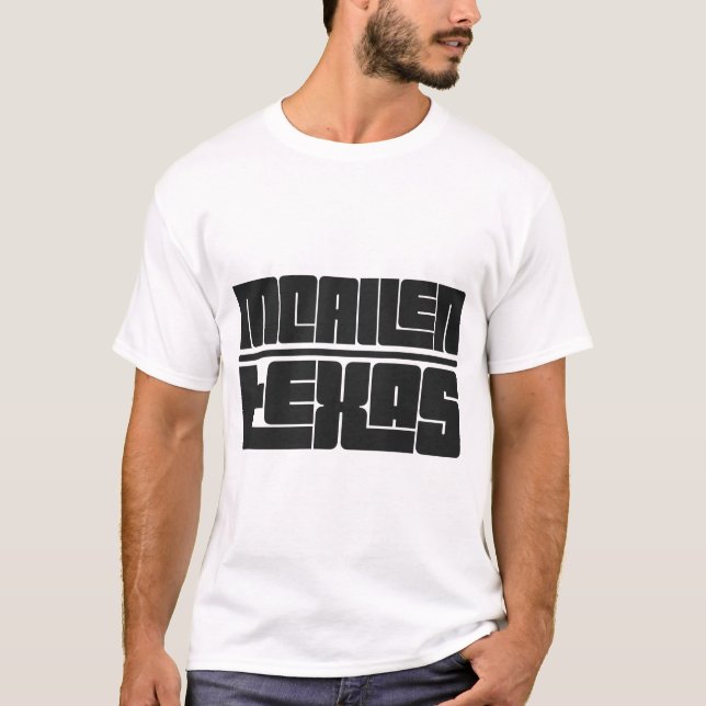 T-shirt McAllen - Texas (Devant)