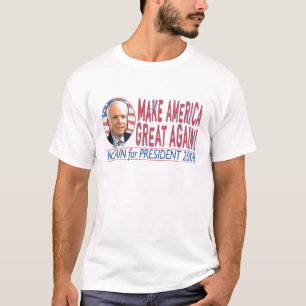 T-shirt McCain Pour Le Président Shirt