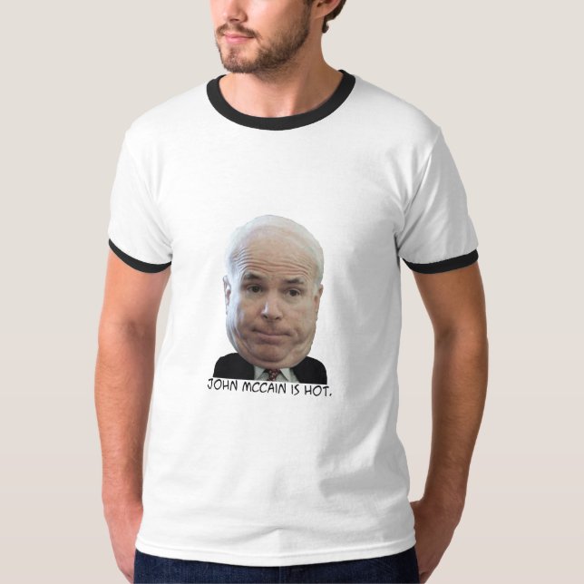 T-shirt mccainishot (Devant)