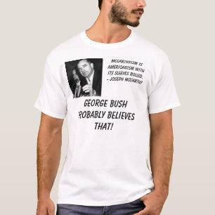 T-shirt mccarthy, le McCarthyism est les withits SL
