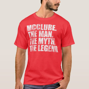 T-shirt McclureMcclure Nom de famille Mcclure nom de famil