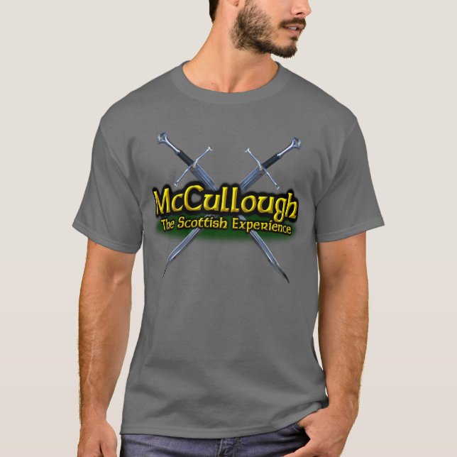 T-shirt McCullough The Scottish Experience Clan MacCulloch (Devant)