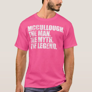 T-shirt McculloughMccullough Nom de famille Mccullough der