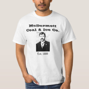 T-shirt Mcdermottshirt, charbon de McDermott