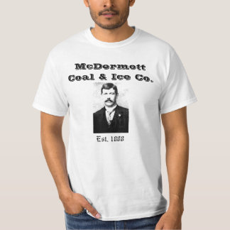 T-shirt Mcdermottshirt, charbon de McDermott