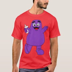 T-shirt McDonalds Grimace Mascotte de Restauration Rapide