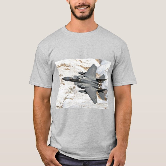 T-shirt McDonnell Douglas F-15 Eagle (Devant)