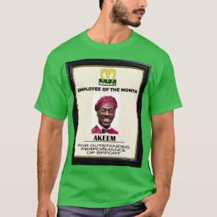 T-shirt McDowells Employé Du Mois Akeem