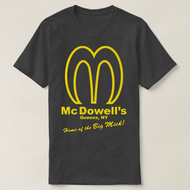 T-shirt McDowells Maison du grand Mick 1 (Design devant)