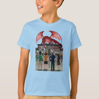 T-shirt McGilvra DnD Club No Text Dragon One Side