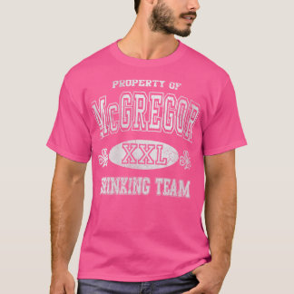 T-shirt McGregor Irish Drinking Team Jour de la Saint Patr