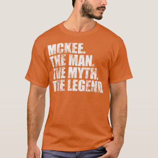 T-shirt MckeeMckee Nom de famille Mckee nom de famille Mck