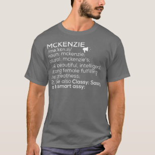 T-shirt Mckenzie Nom Mckenzie Définition Mckenzie Femme