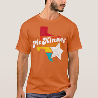 T-shirt McKinney Texas Vintage Souvenir désorganisé 2
