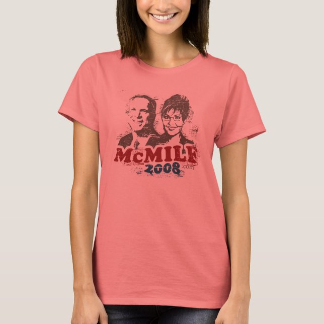 T-shirt McMilf 2008 Ringer Tee (Devant)
