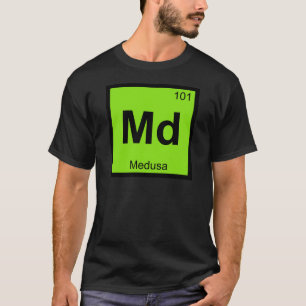 T-shirt Md - Tableau périodique de la chimie du Gorgon de