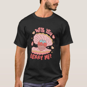 T-shirt Me Berry Fraise Chocolat Drôle Valen