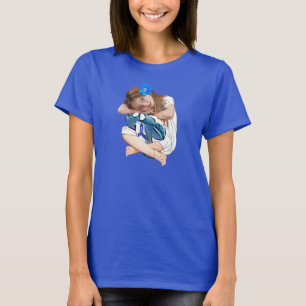 T-shirt ME/CFS Petite Fille de l'Espoir de Fatigue Chroniq