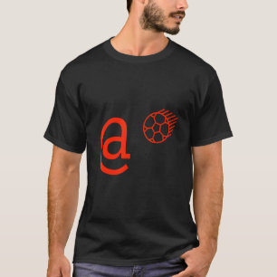 T-shirt ME@ @ kick Follow encourage à regarder le football