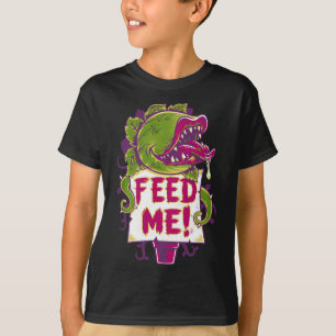 T-shirt Me nourrir - Déplaisant mignon Audrey Plante - Hor