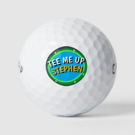 T-SHIRT ME PERSONALISIERT GOLFBALL
