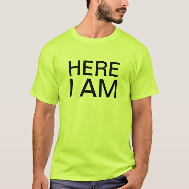 T-shirt me voici (Devant)
