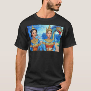 T-shirt Mealea Et Un Repas Ami Avec Rahu
