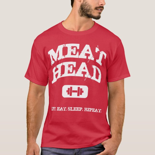 T-shirt Meathead - Chemise Pour Ascenseurs (Devant)